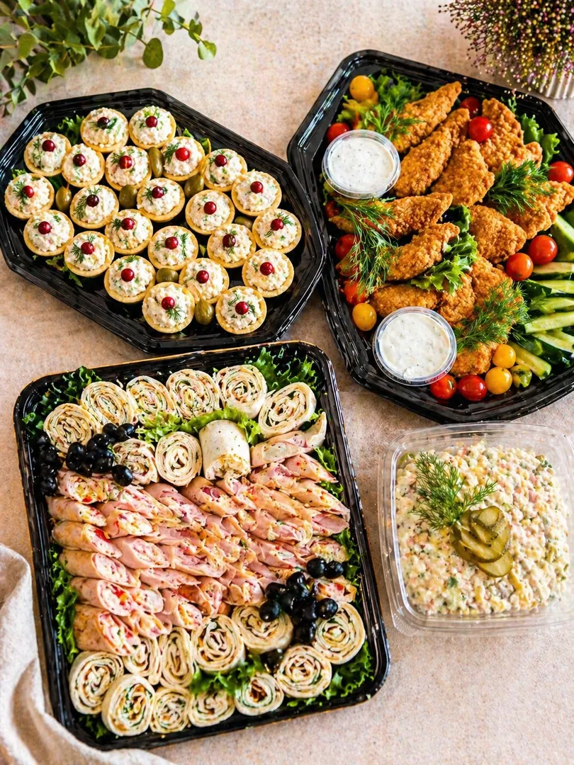 Catering-suupisted suurele lauale